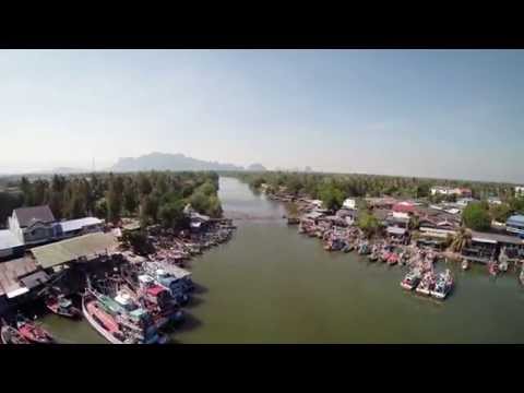 FPV Quadcopter - TBS Discovery - Bridge River Kwai - Wat Phra Samut   Chedi - Thailand - Dragon Link