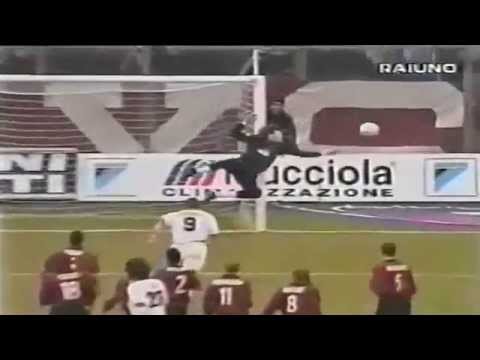 Serie A 1999-2000, day 23 Reggina - Lecce 2-1 (Pirlo, Kallon, C.Lucarelli)