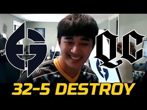 EG VS QUINCY CREW TIEBREAKER - 32-5 DESTROY DPC NA TOUR 2 2022