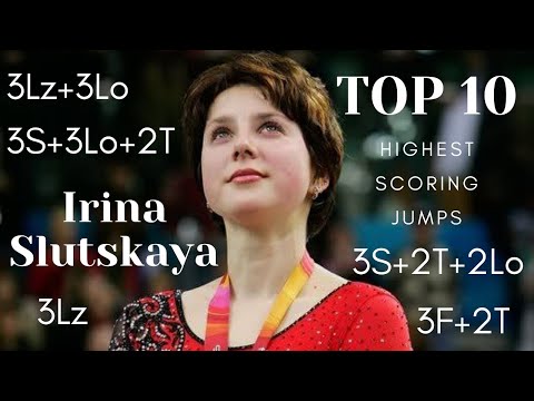 Irina SLUTSKAYA Top 10 Highest Scoring Jumps