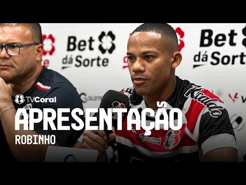 TV Coral - Entrevista de apresentação de Robinho