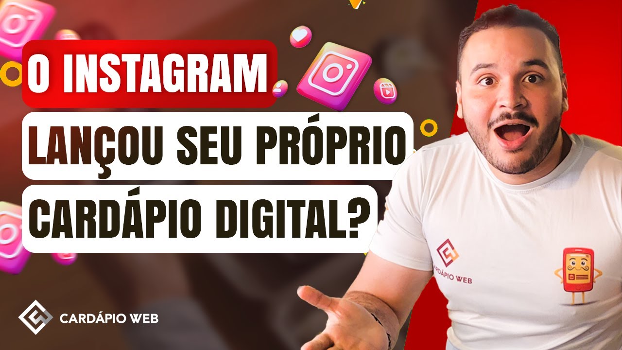 O Instagram tem Cardápio Digital?