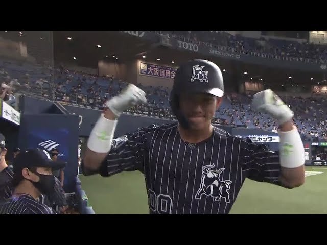 【5回裏】今度はバットで魅せる!! バファローズ・西浦の完璧な一発!! 2020/9/20 B-L