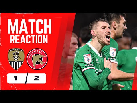 🔴🔴 Match Reaction: Notts County VS Walsall (1-2)