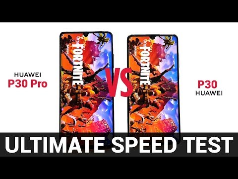 Huawei P30 Pro vs Huawei P30 - Speed Test! [Which is Faster?]