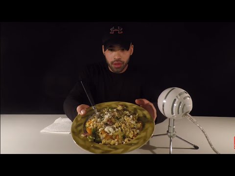 (ASMR) Eating Scrambled Omelet | Whispering | Chit Chat | Ramble