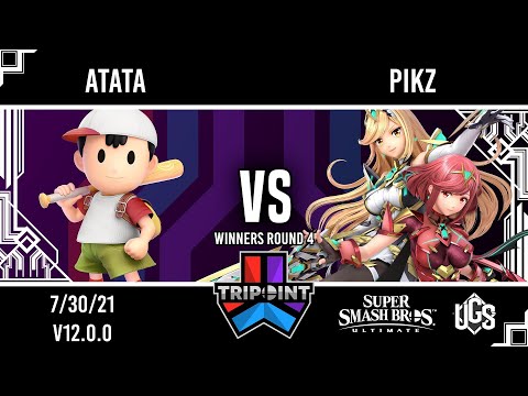 Tripoint Smash 107 - Winners Round 4 - ATATA(Ness) Vs. Pikz(Pyra and Mythra)