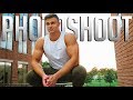 ALPHALETE PHOTO SHOOT | Chest and Bicep Workout at Ohio State