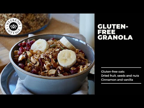 Quick and Easy! GLUTEN-FREE GRANOLA