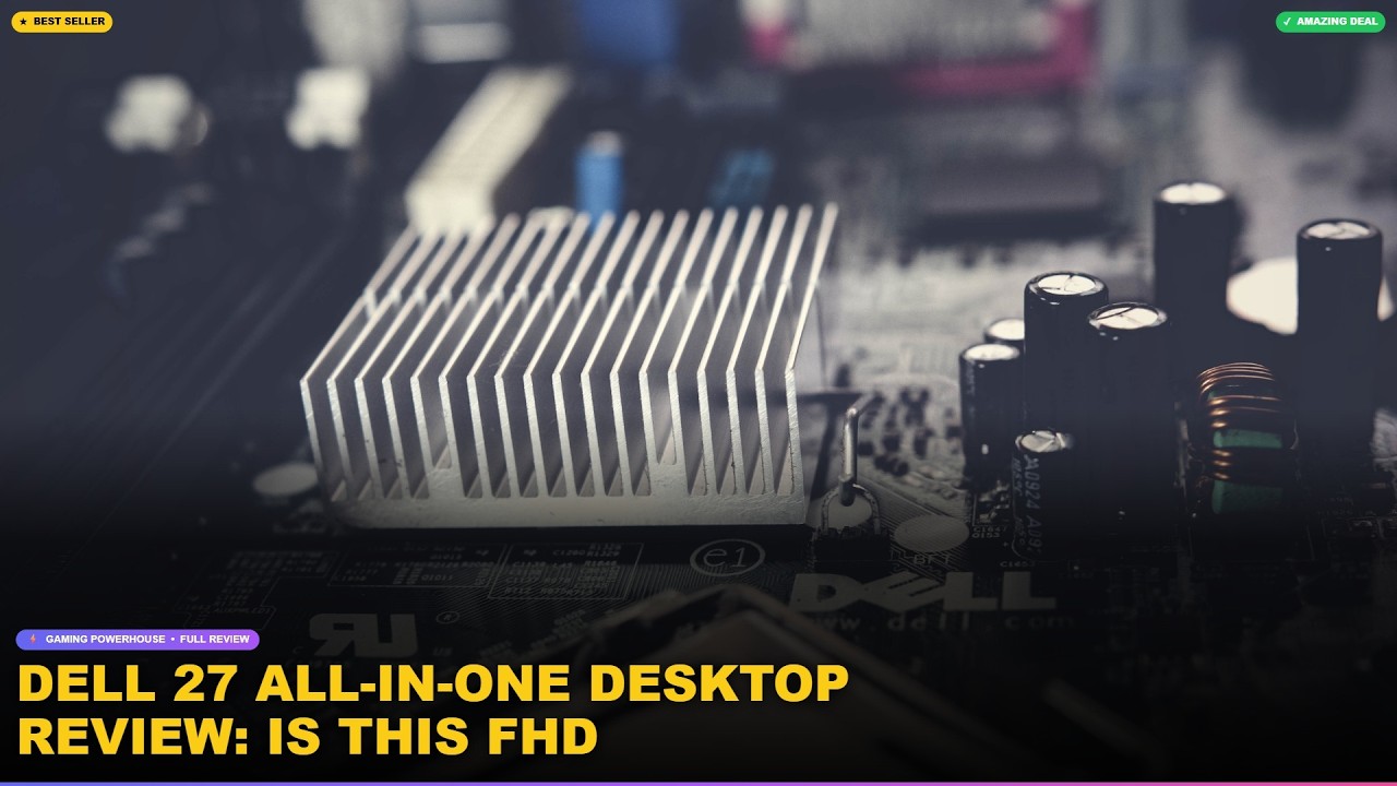 Dell 27 All-in-One Desktop Review: Is This FHD Touchscreen Worth It? review video