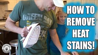 How to Remove Heat Stains from Wood Table | DAD HACK