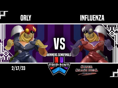 Tripoint Smash 180 - Winners Semifinals - ORLY(Captain Falcon) Vs. influenza(Captain Falcon)