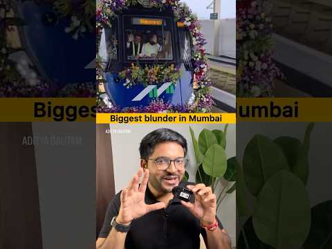 Whose fault is this? 250cr mumbai metro project needs to demolished #shortsfeed #mumbai