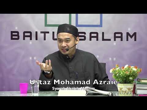 20191119 Ustaz Mohamad Azraie : Syarah Shahih Muslim