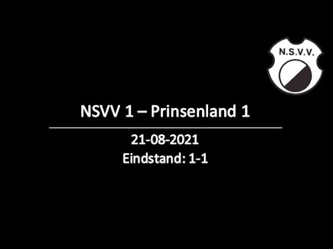 NSVV 1 - Prinsenland 1, 21-08-2021
