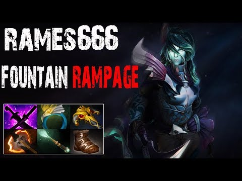 VP.Ramzes666 [Phantom Assassin] Even Fountain Can't Help You.God Like Rampage Dota 2 7.14| Full Game