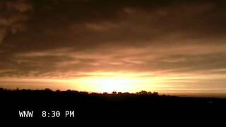 preview picture of video 'Fiery sunset at Monticello'