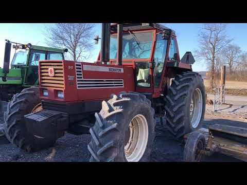 Hesston 160-90 Power Shift DT Model Row Crop Tractor - 6.1L 6cyl 141HP - Mfg. by Fiat from 1985-1991