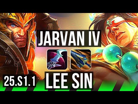 JARVAN IV vs LEE SIN (JGL) | 6/1/6 | NA Challenger | 25.S1.1