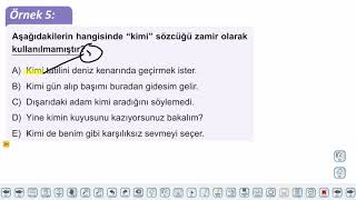 Eğitim Vadisi TYT Türkçe 15.Föy Zamirler - 1 Konu Anlatım Videoları