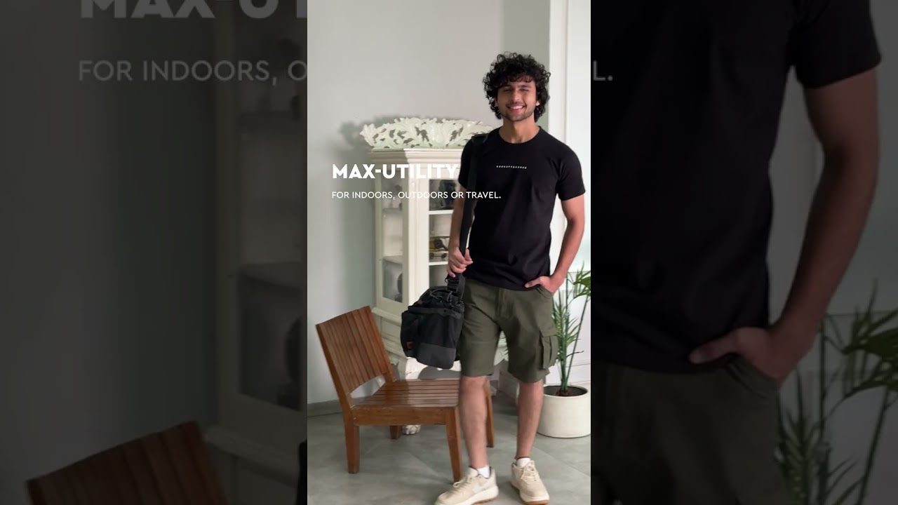 Eco-Friendly Cargo Shorts – 6-Pocket Design for Everyday Adventure