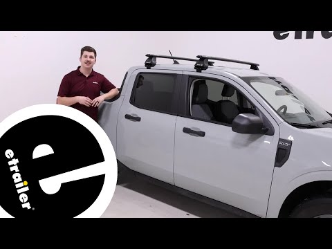 Install: Custom DK Fit Kit for 4 Rhino-Rack 2500 Series Roof Rack Legs on a 2022 Ford Maverick