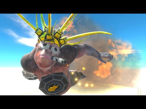 BOMB GORO  EXPLODES UNITS - ANIMAL REVOLT BATTLE SIMULATOR
