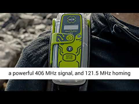 ACR ResQLink View - Buoyant Personal Locator Beacon GPS for Hiking Boating All Outdoor Adventures