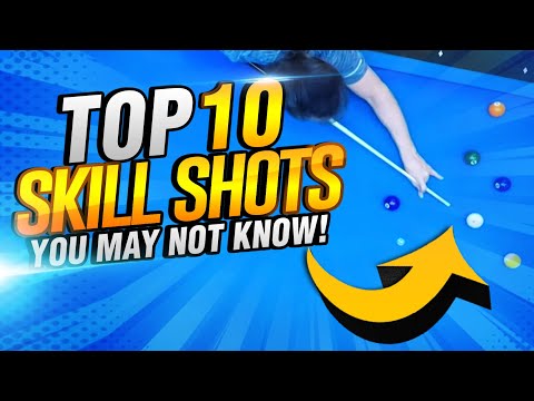 Top Ten Skill Shots You May Not Know - Featuring a New Shot by Mike Massey + Bonus Shots!