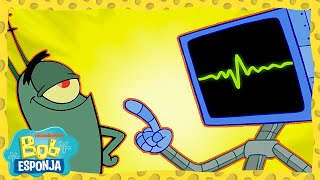 30 minutos de Plankton y Karen, la mejor pareja de Fondo de Bikini | Bob Esponja en Español MQDEFAULT Thumbnail