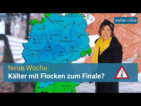 A cold new week - some snow at the end? (November 20, 2021)