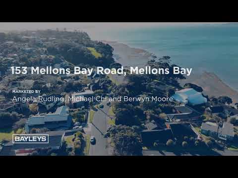 153 Mellons Bay Road, Mellons Bay, Manukau City, Auckland, 5房, 3浴, House