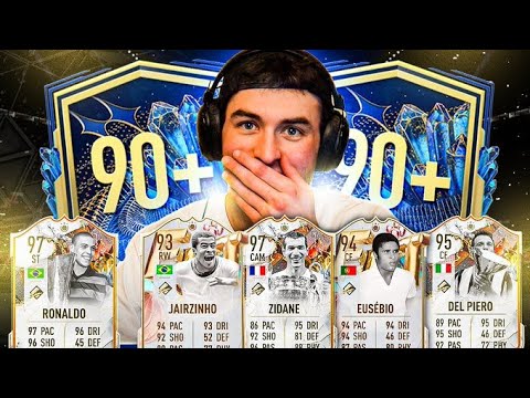 25 x 90+ Prime, TOTY, Trophy Titan Icon Packs!