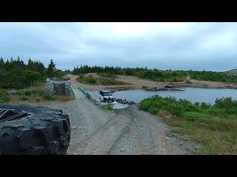 Day 2 Part 1 of 18 days across Newfoundland in our Yamaha RMAX1000