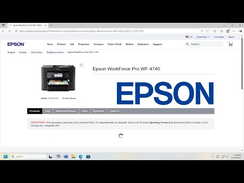 Thumbnail for How To Install and Setup Epson WorkForce WF-4740 Printer [Guide]