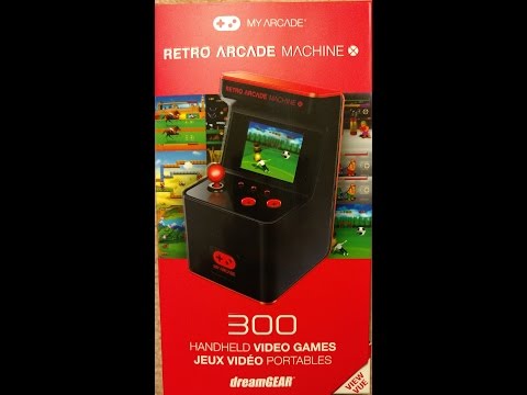 My review on the new My Arcade v2 with 300 games's by DreamGear.