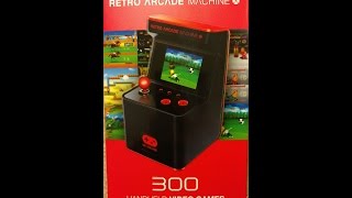 My review on the new My Arcade v2 with 300 games's by DreamGear.