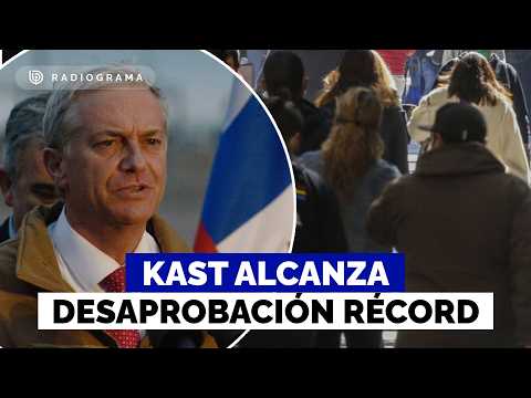 ¿Desaprobación histórica de Kast? Los resultados de las últimas encuestas