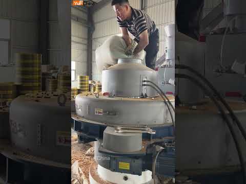 Test of 700 Pellet Mill by 160KW yulong LA Motor