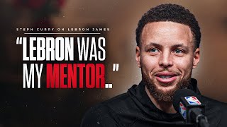 Stephen Curry shares UNREAL stories about LeBron James