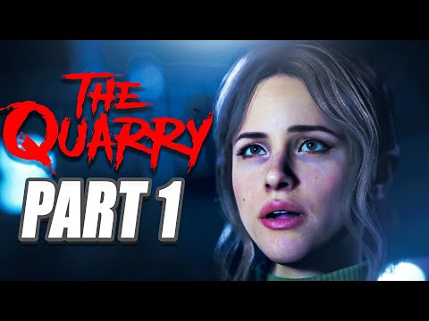 Horror Games Expert Plays The Quarry (The Quarry Walkthrough Part 1)