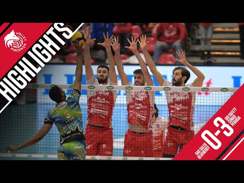 Gli Highlights di Gas Sales Bluenergy Piacenza-Sir Safety Conad Perugia 0-3
