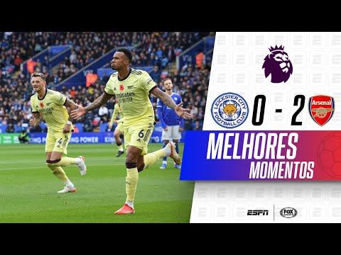 GABRIEL MAGALHÃES MARCA, E RAMSDALE FAZ MILAGRE ABSURDO | Leicester 0 x 2 Arsenal | Premier League