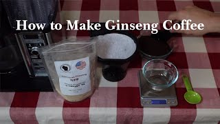 How To Make Ginseng Root Coffee Using Ginseng Powder - [How To Use Wisconsin Grown American Ginseng]