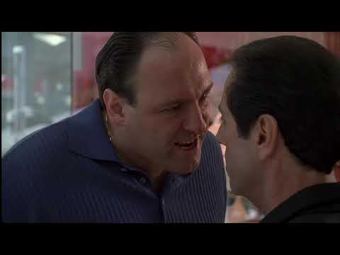 The Sopranos - Tony gets mad at Richie (Blueray HD)