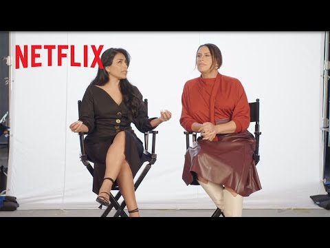 Karla Sofía Gascón & Adriana Paz Break Down The Meeting Scene