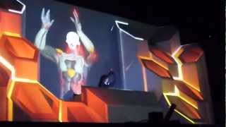Skrillex Lick It Down / Scary Monsters and Nice Sprites / Burst - Live HMH Amsterdam 2012