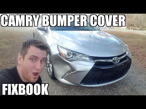 Front Bumper Cover 12-17 Toyota Camry Replacement "How to"