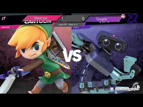 Smash à Lez Bi-Monthly #22 - Heeran (Toon Link) Vs. Toupie (R.O.B) - Loser R5