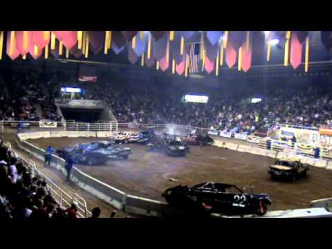 Ogden Indoor Team Demolition Derby 3/18/2006 - Grudge Match Rollover